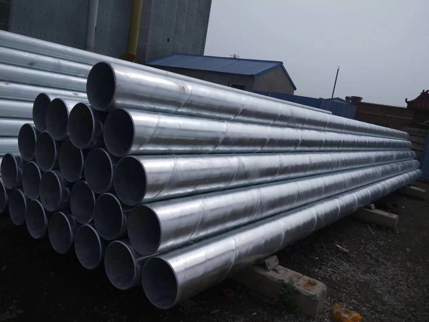 熱鍍鋅螺旋鋼管的廣泛應用領域